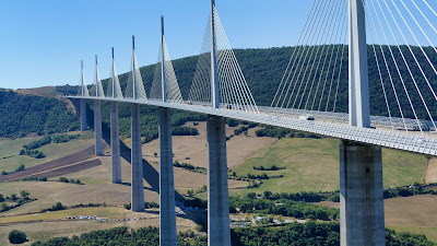Viaduc de la Garrigue - A75 à Verrières