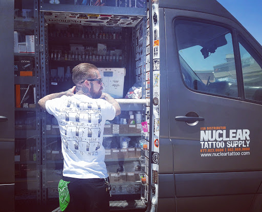 Find best dog tattoo ideas for your next unique tattoo in Garden Grove at Saints & Sinners Tattoo