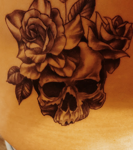 Explore bass fishing tattoo ideas, creative tattoo ideas in Saraland, available at Exit 13 Tattoo