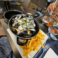 Moules-frites du Restaurant de fruits de mer La Popote de la Mer à La Rochelle - n°16