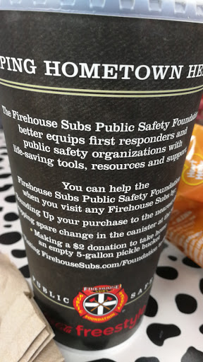 Sandwich Shop «Firehouse Subs», reviews and photos, 2018 Medical Center Pkwy a, Murfreesboro, TN 37129, USA