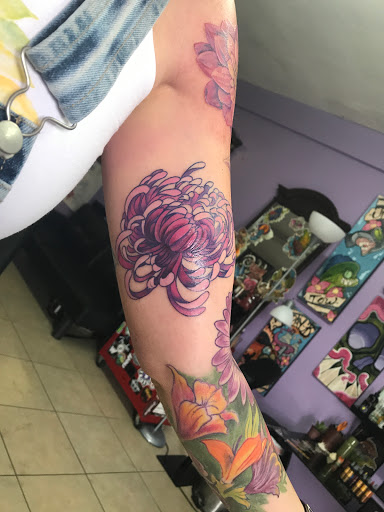 Explore cycling tattoo ideas, creative tattoo ideas in Saint Petersburg, available at Buku Tattoo Studio