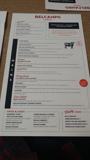 Californian Restaurant «Belcampo Restaurant and Butcher Shop», reviews and photos, 1026 Wilshire Blvd, Santa Monica, CA 90401, USA