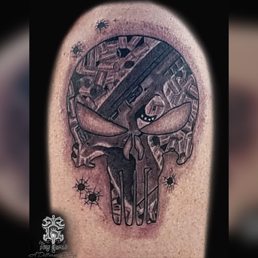 Tattoo Shop «A Different Image Tattoo and Fine Art Studio», reviews and photos, 6212 SE 15th St, Oklahoma City, OK 73110, USA