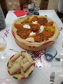 Injera du Restaurant Wollo Traiteur Éthiopien à Auxerre - n°8