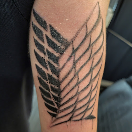 Explore oogie boogie tattoo ideas, creative tattoo ideas in Algoma, available at Shipwreck Tattoo