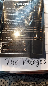 Restaurant The Village's Pub à Nieul-sur-Mer (la carte)