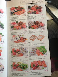 Yoki Sushi restaurant japonais à Paris menu