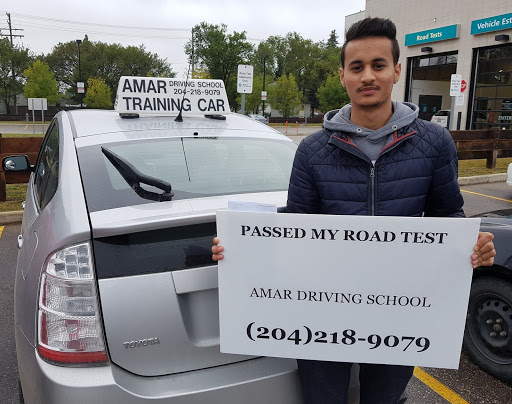 Amar Driving School : For Driving School, Affordable Driving Lessons, Road Test - Winnipeg