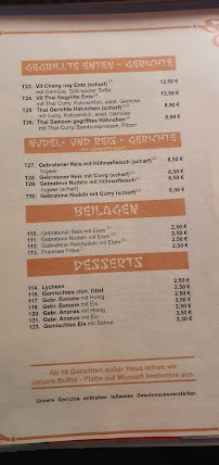 Lotus-Express Restaurant à Hamm menu