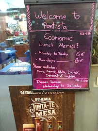 Menu du Portista à Porto