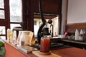 Wooden Coffee Bar image