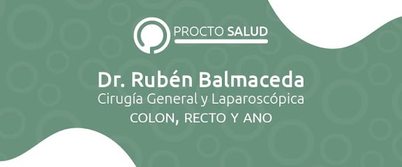 Dr. Rubén Balmaceda. Proctólogo.