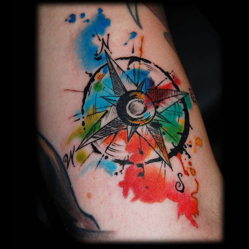 Explore time waits for no one tattoo ideas, creative tattoo ideas in Danvers, available at Rivers To Roads Tattoo Shop