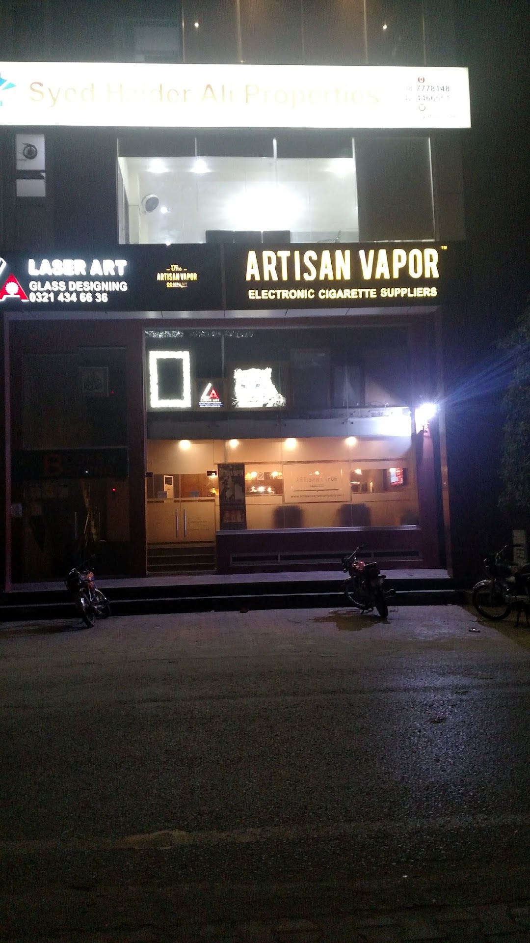 Artisan Vapor Company DHA Lahore