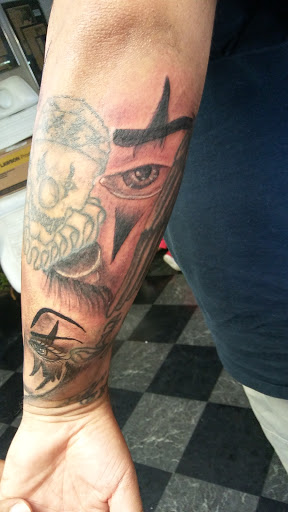 Explore small bat tattoo ideas, creative tattoo ideas in Big Spring, available at A Mom & Pop Tattoo Shop