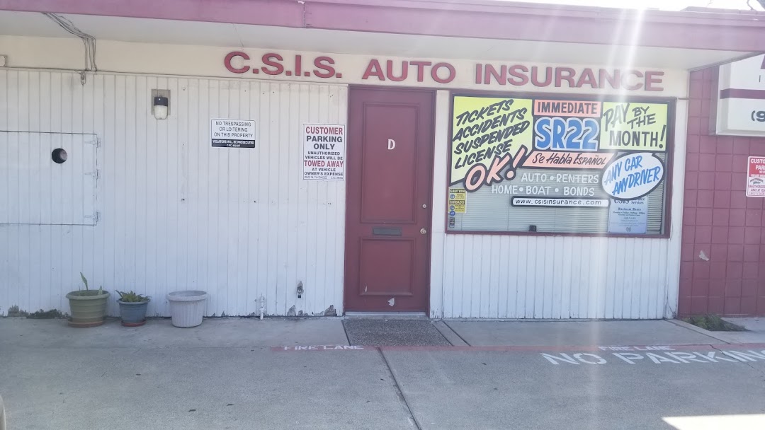 CSIS Insurance