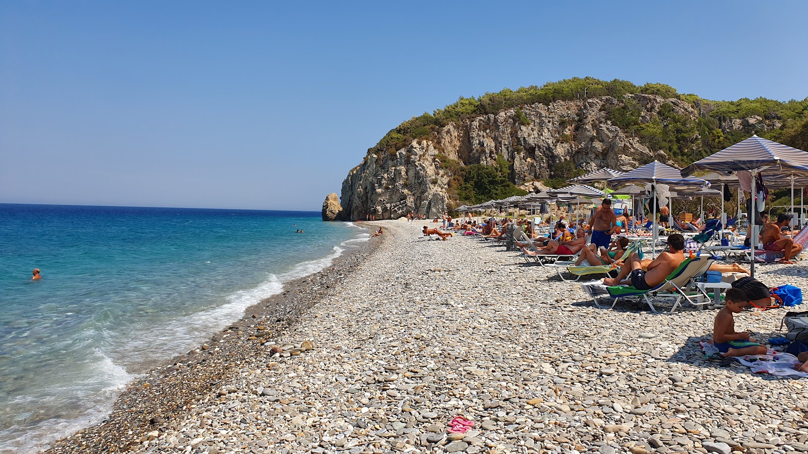 Photo of Avlakia beach with very clean level of cleanliness