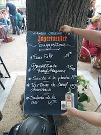 Menu du LES TILLEULS à Toulouse