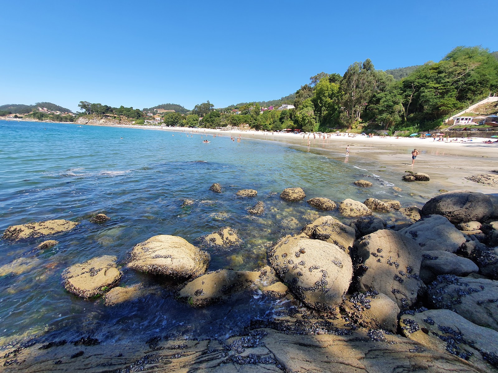 Fotografie cu Praia de Lapaman - locul popular printre cunoscătorii de relaxare