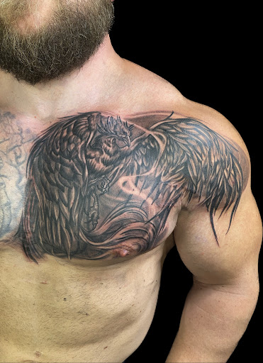 Explore scream tattoo ideas, creative tattoo ideas in Weatherford, available at Weatherford Tattoo Co.