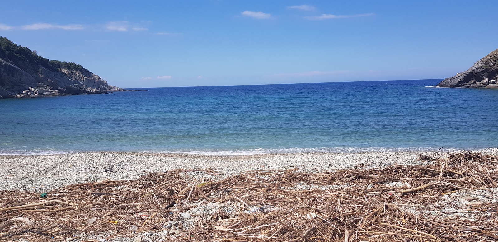 Foto af Agios Dimitros beach med høj niveau af renlighed
