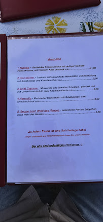 Restaurant tchèque Restaurant am Schützenhaus à Freiberg (la carte)