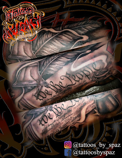 Explore bodybuilding tattoos ideas, creative tattoo ideas in Abilene, available at A Tattoo Experience by Spaz