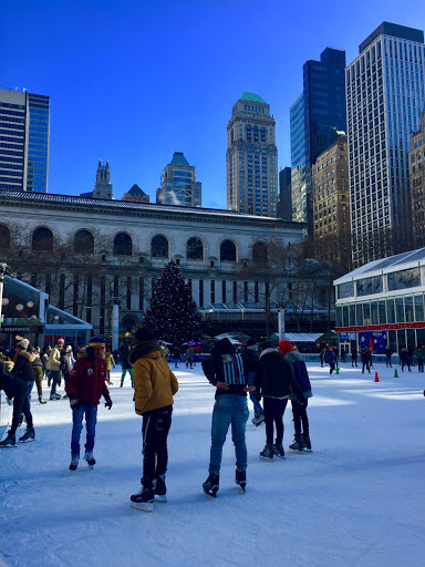 Pista patinaje sobre hielo Nueva York