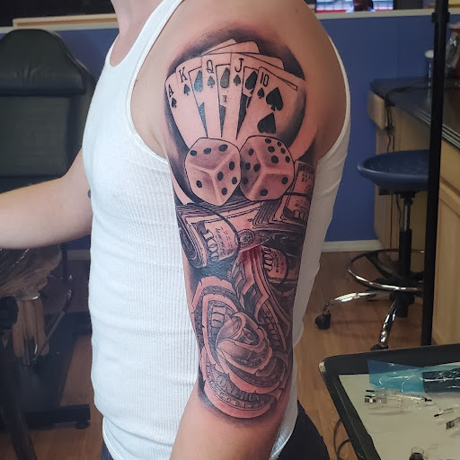 Explore small wrist tattoo cover up ideas, creative tattoo ideas in Tupelo, available at Primal Ink Tattoo Studio