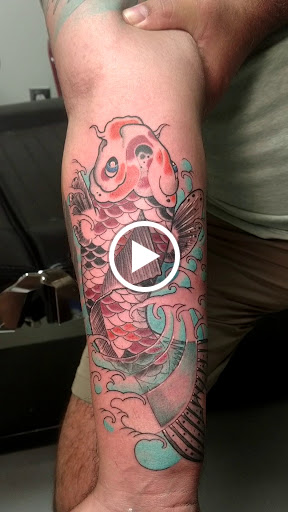 Explore costume ideas with tattoos, creative tattoo ideas in Marietta, available at Monkeys Uncle Tattoo