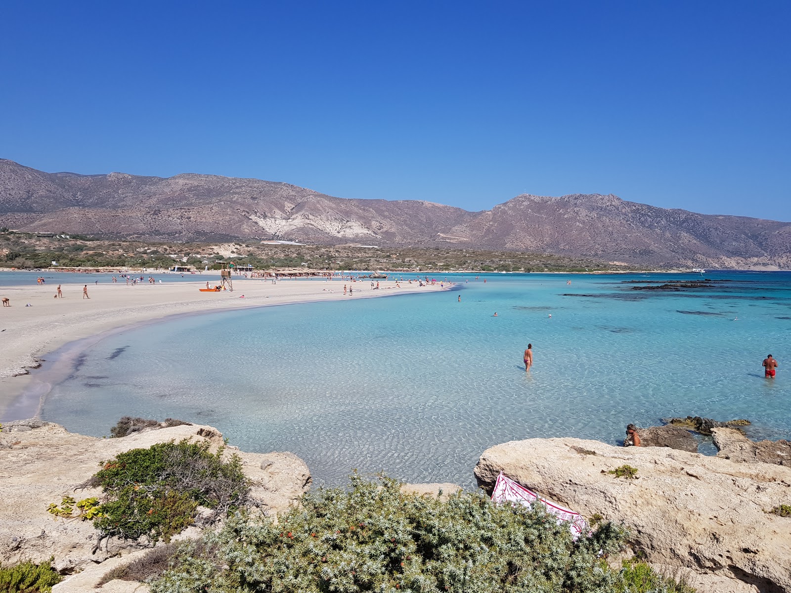 Foto de Playa de Elafonissi con muy limpio nivel de limpieza