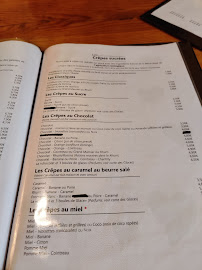Crêperie Le Sherpa à Toulouse (le menu)