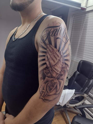 Explore ladybug tattoo ideas, creative tattoo ideas in Fort Wayne, available at drieM World Tattoos & Art Gallery