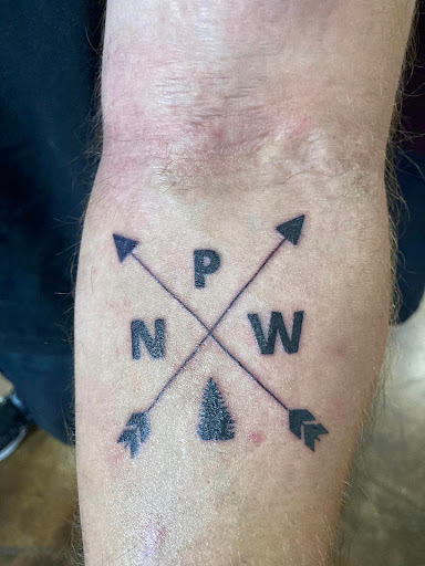 Explore mermaid tattoo ideas, creative tattoo ideas in Longview, available at Heart Attack Tattoo