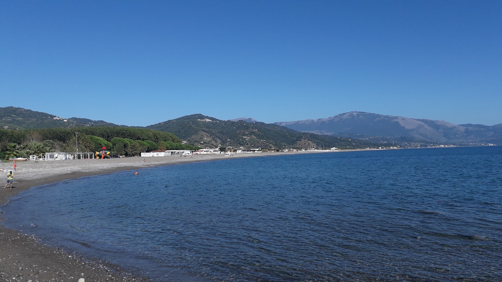 Foto af Bussentino port beach strandferiestedet område