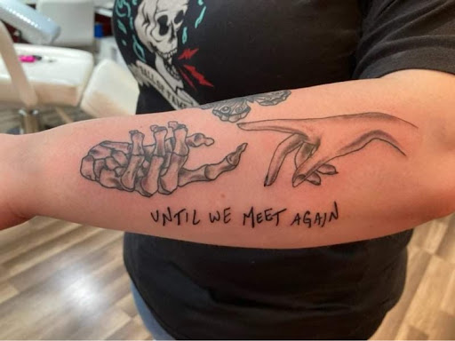 Explore finger tattoo ideas words, creative tattoo ideas in Mansfield, available at The Marksman Tattoo Company
