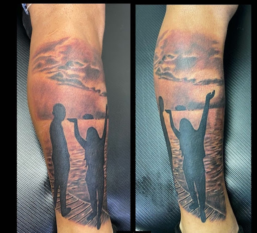 Explore twin peaks tattoo ideas, creative tattoo ideas in Rehoboth Beach, available at Tattoo Galaxy (Rehoboth Beach) Piercing & Custom tattoos