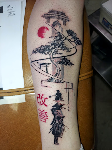 Find dragon arm tattoo ideas for your next unique tattoo in Odessa at Little Dragon Tattoos Studio