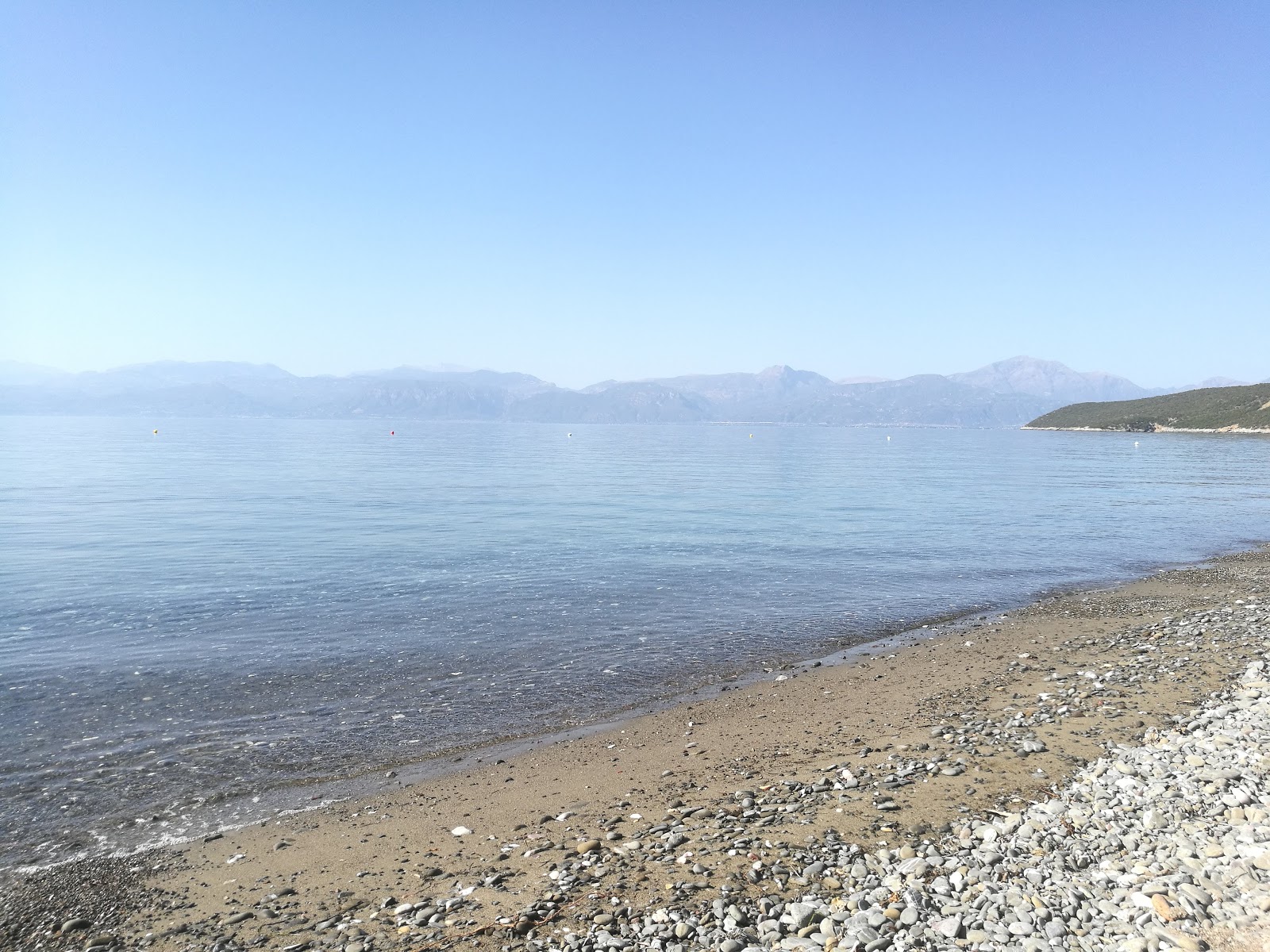 Foto av Delphi beach med hög nivå av renlighet