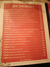Le Fournil à Ambon menu