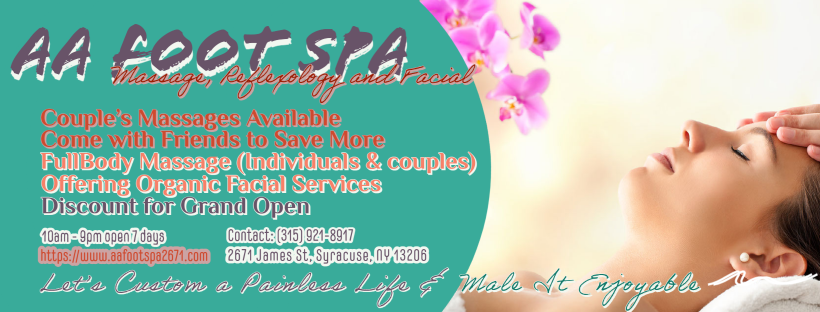 AA FOOT SPA in Syracuse, NY 13206