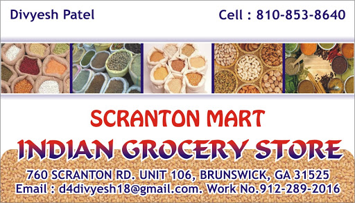Indian Grocery Store «SCRANTON MART», reviews and photos, 760 Scranton Rd #106, Brunswick, GA 31525, USA
