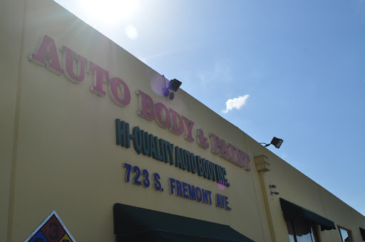 Auto Body Shop «Hi-Quality Auto Body», reviews and photos, 723 Fremont Ave, Alhambra, CA 91803, USA