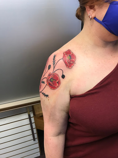 Explore seagull tattoo ideas, creative tattoo ideas in Eureka Springs, available at Sailors Luck Tattoo