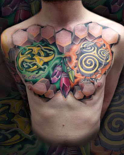 Explore biblical tattoo ideas, creative tattoo ideas in Lombard, available at New Hope Tattoo