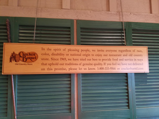 American Restaurant «Cracker Barrel Old Country Store», reviews and photos, 228 Mall Blvd, Bloomsburg, PA 17815, USA