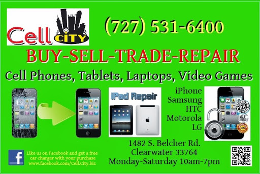 Cell Phone Store «CELL CITY», reviews and photos, 1482 S Belcher Rd, Clearwater, FL 33764, USA