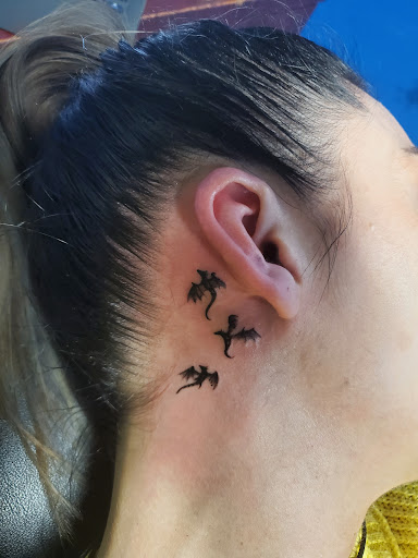 Explore card tattoo ideas, creative tattoo ideas in Fort Gratiot, available at Stained Glass Tattoo & Body Piercing