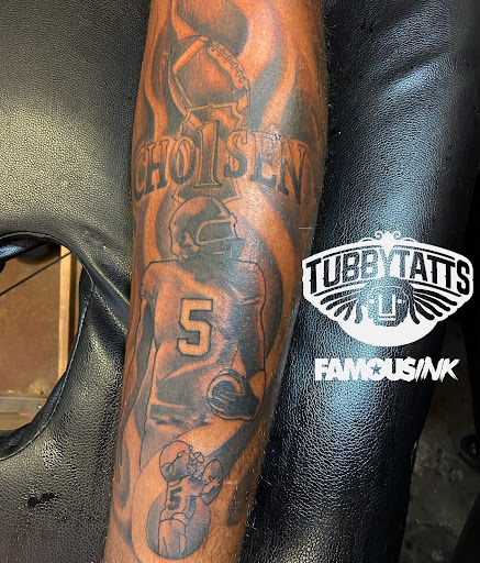 Explore cover up hand tattoo ideas, creative tattoo ideas in Hammond, available at Famous Ink, Inc.